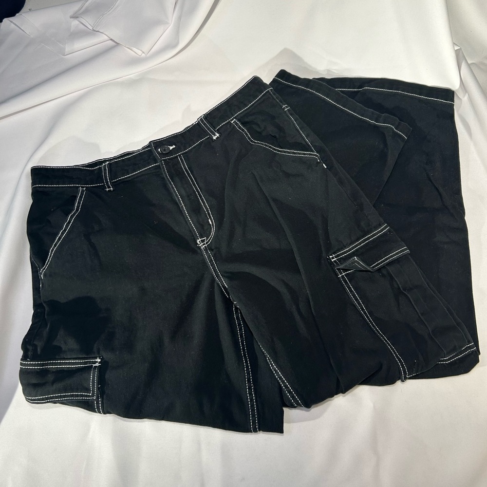 Black Cargo Pants